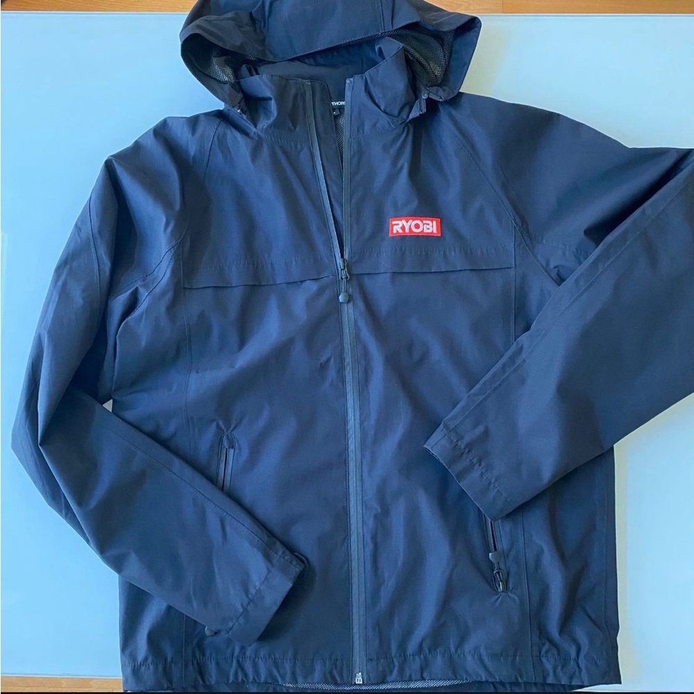 Men Medium - RARE Ryobi Power tools Milwaukee M Collectible Tools Rain Jacket